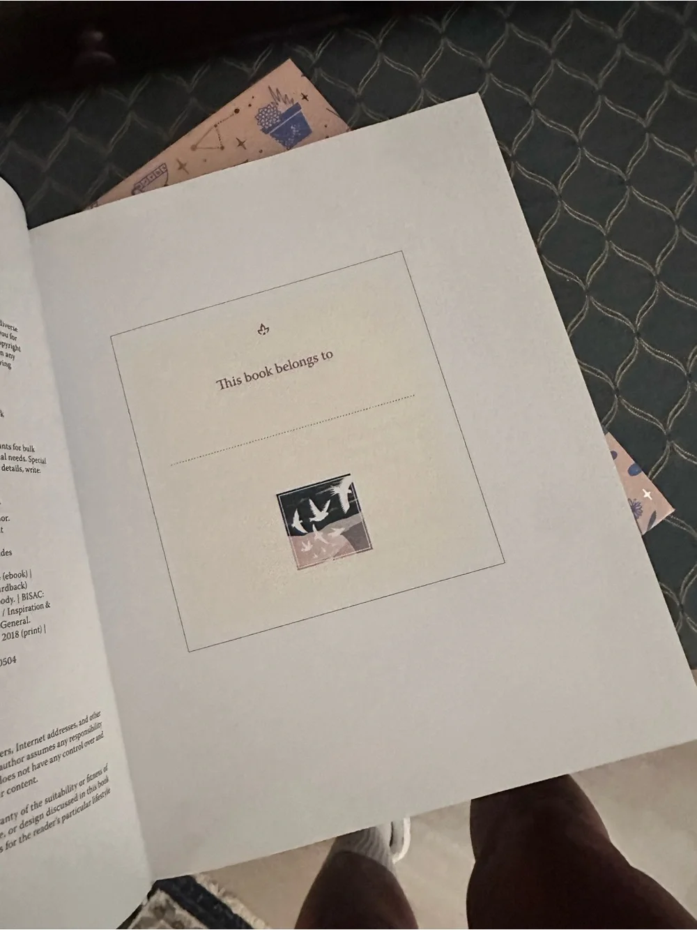 The Spirit Almanac - Modern Self-Care Guide (Pink & Cream) never used